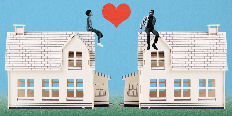 Couples living apart together have an intimate relationship but live at separate addresses.