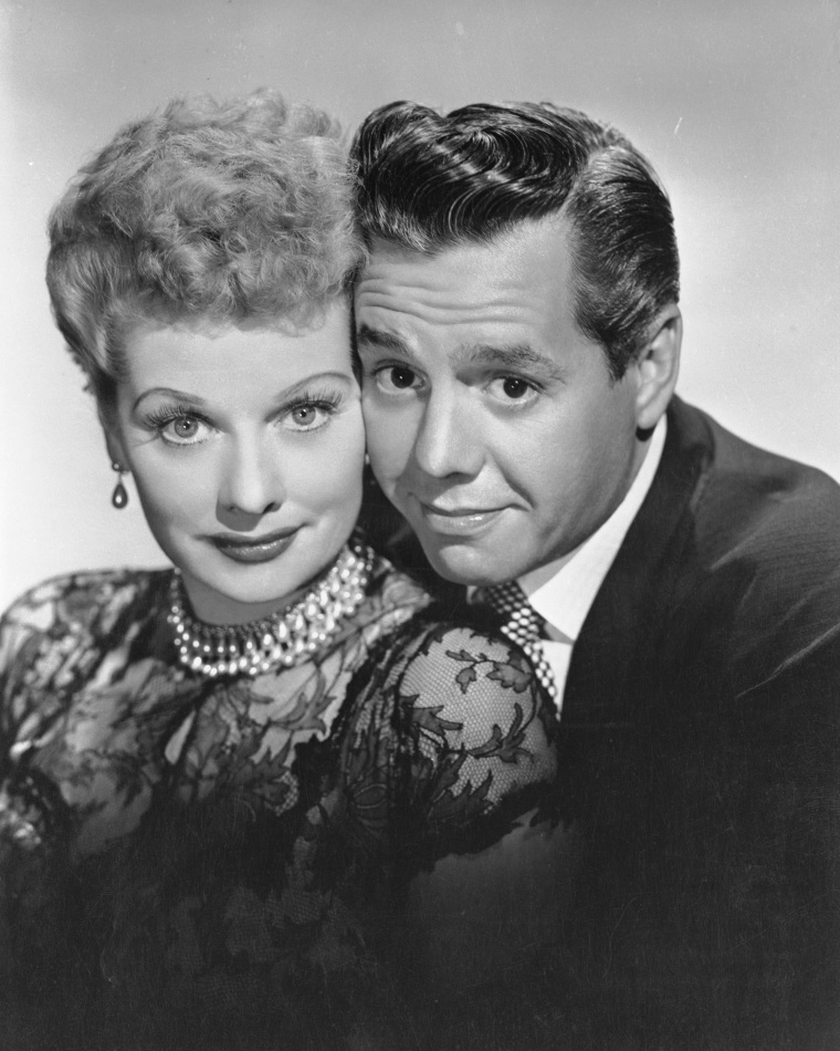 Lucille Ball and Desi Arnaz