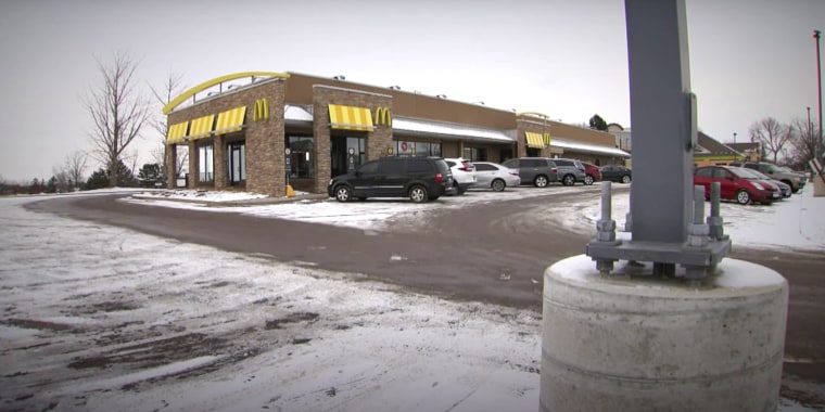 The exterior of the McDonald's in Edina, Minnesota.