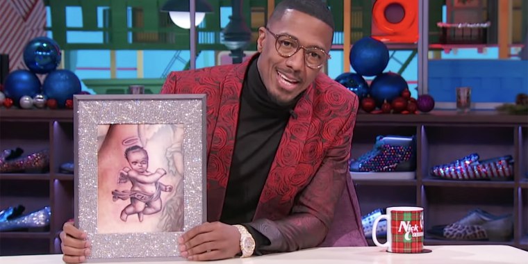 Nick Cannon shows off the tattoo he got of his late son, Zen.