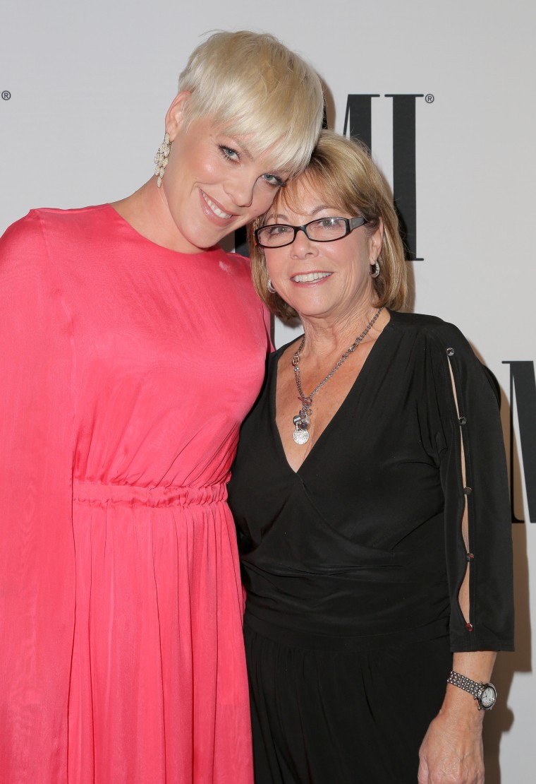 Pink and Judith Moore