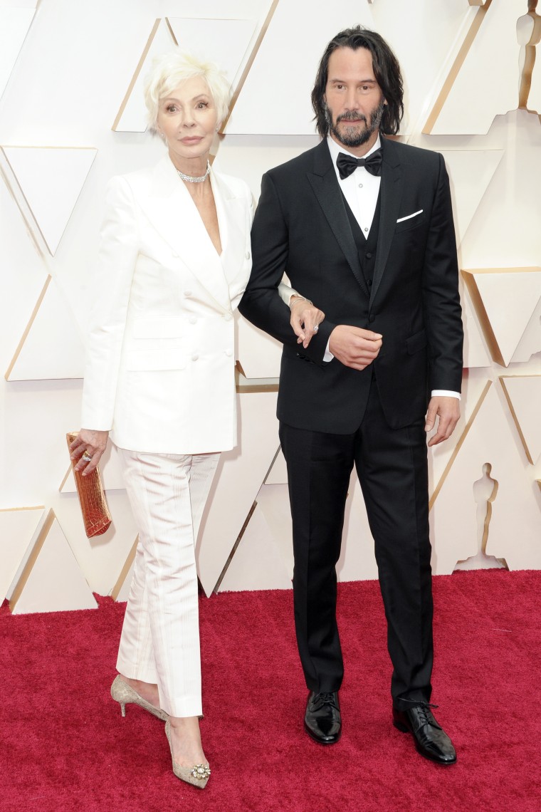 Patricia Taylor, Keanu Reeves - 92nd Annual Academy Awards - Arrivals