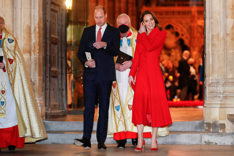 Prince William and Kate Middleton attend "Together at Christmas" at Westminster Abbey