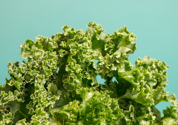 Close-up of raw kale
