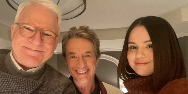 "Only Murders in the Building" stars Selena Gomez, Martin Short and Steve Martin returned to set for season 3.