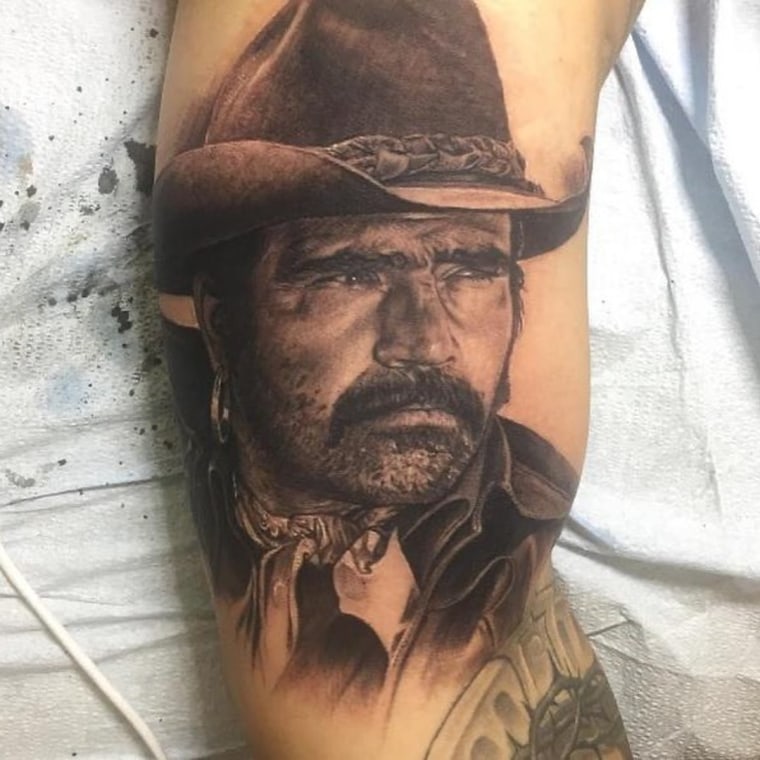 Tatuaje de Vicente Fernández