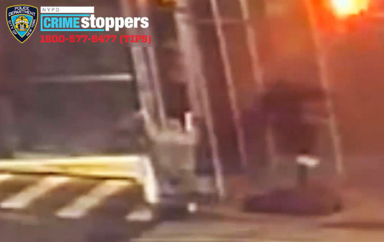 An Asian man, 61, was struck from behind, causing him to fall to the ground, at Third Avenue and East 125th Street in New York City on April 23.