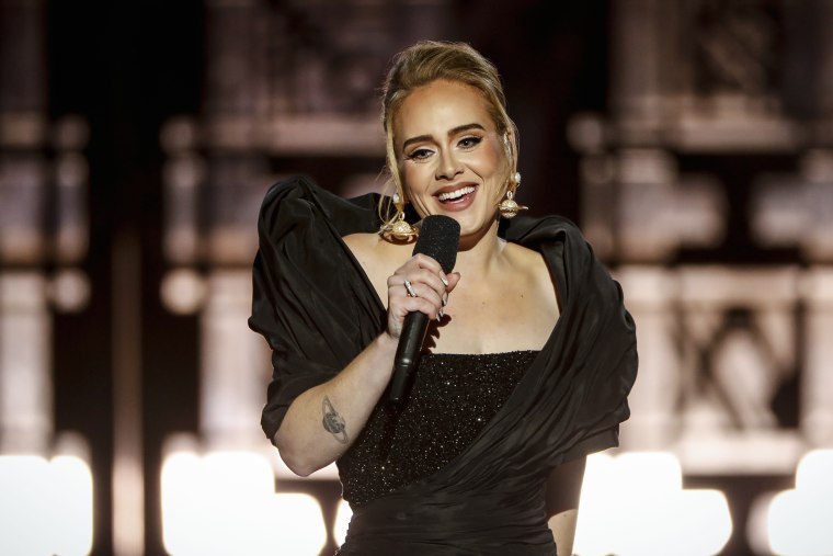 Adele performs during "Adele One Night Only" on CBS on Nov. 14, 2021.