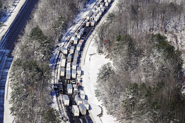 I 95 closure in Virginia ends after nearly 30 hours of driver despair