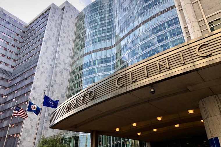 The Mayo Clinic in Rochester, Minn.