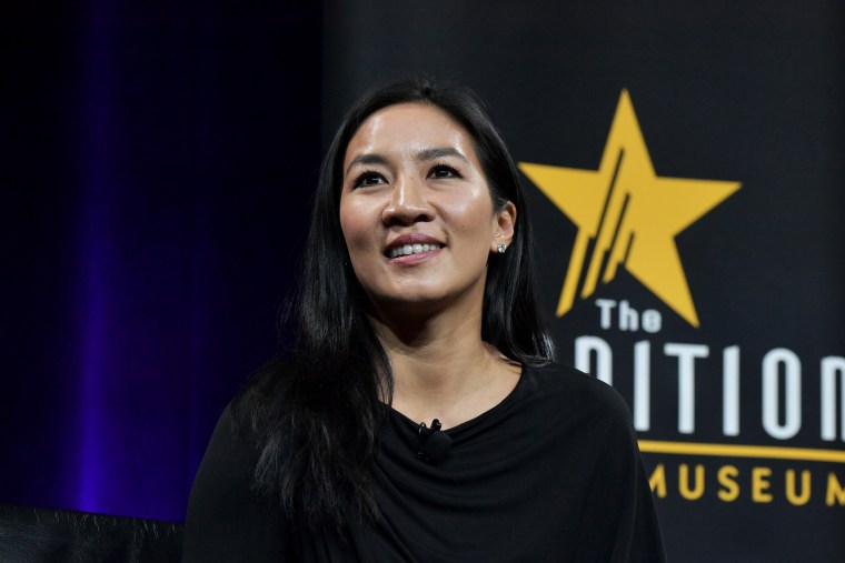 Michelle Kwan attends The Sports Museum's18th Annual Gala on Nov. 20, 2019 in Boston.