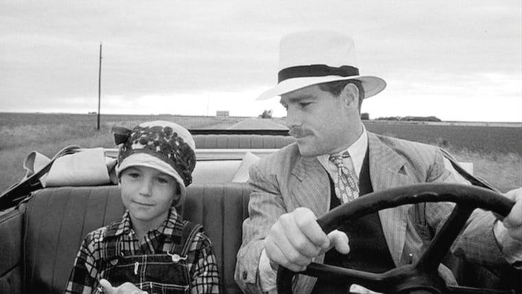 Image: Tatum O'Neal as Addie Loggins and Ryan O'Neal as Moses Pray in   "Paper Moon."