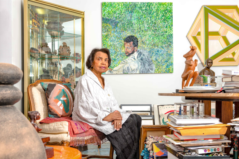 Shirley Woodson has taught art in schools throughout Detroit for years.