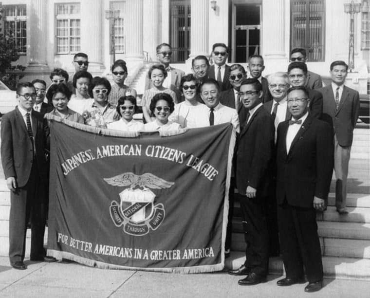 JACL members at the March on Washington, on Aug. 28, 1963.