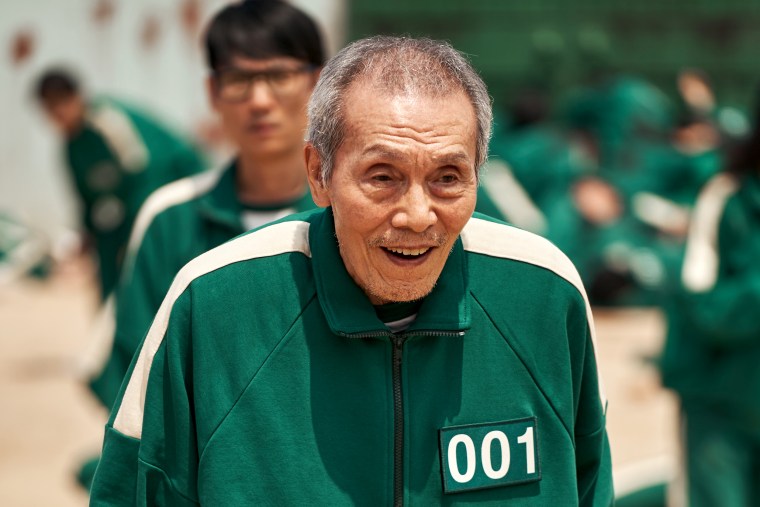  "Squid Game" star O Yeong-su, 77.