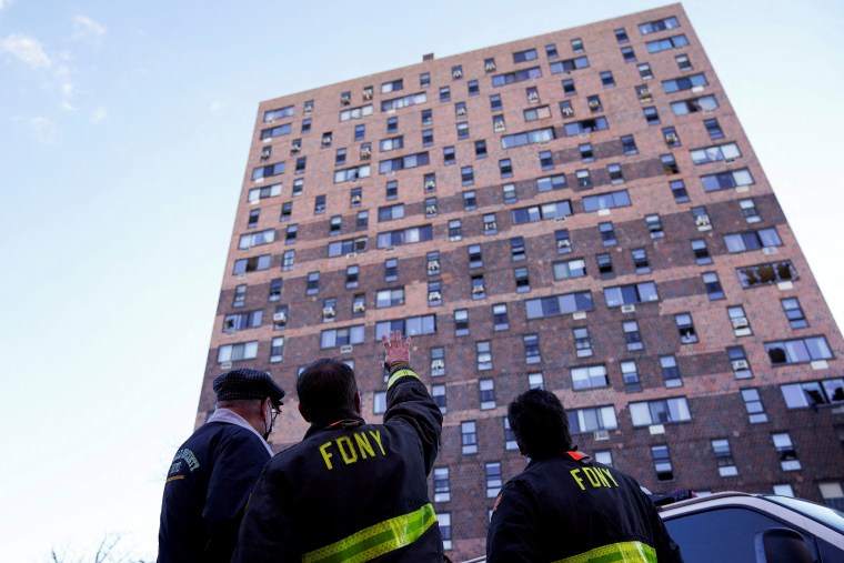 Safety doors failed in NYC high-rise fire that killed 17