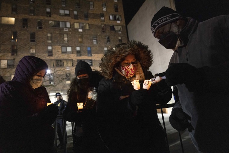 Image: Candlelight vigil