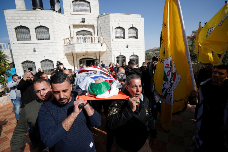 Image: Funeral of Palestinian-American Omar Abdalmajeed As'ad in the West Bank