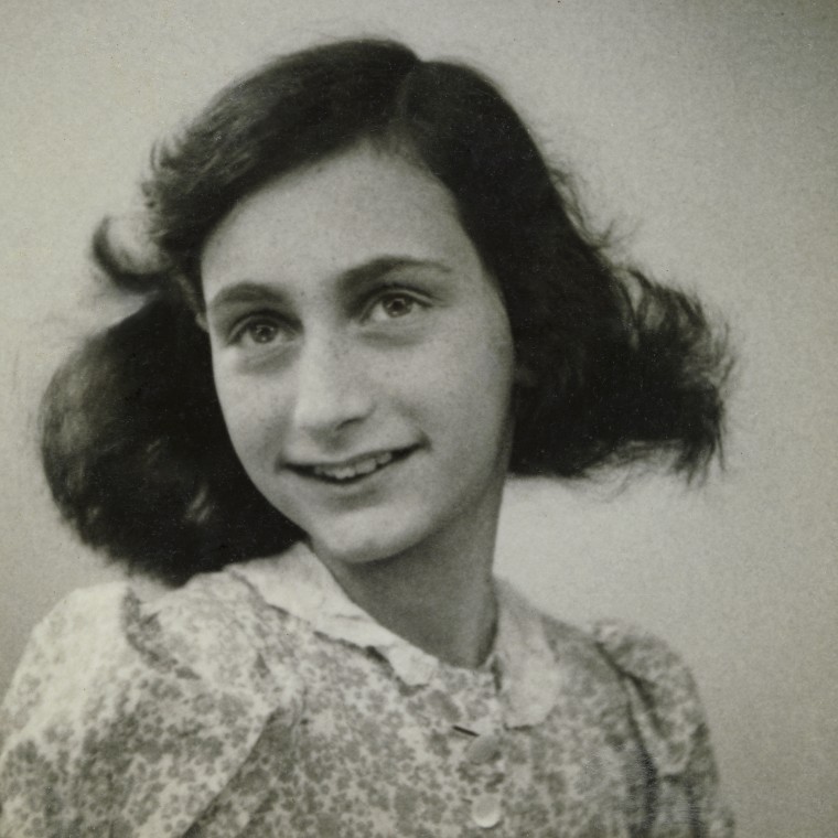 Anne Frank in 1942.