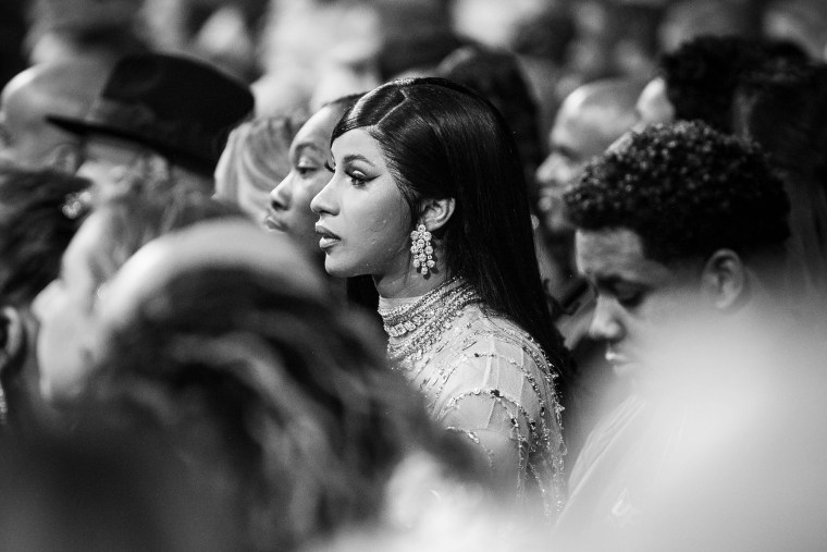 Image: Cardi B at the 62nd annual Grammy Awards in Los Angeles  on Jan. 26, 2020.