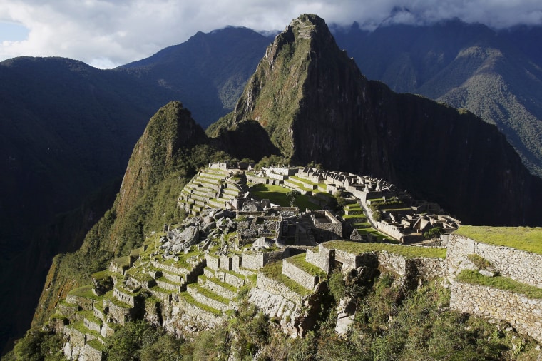 Inca citadel of Machu Picchu