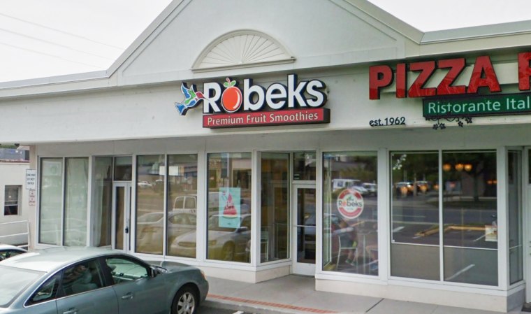 The Robeks location in Fairfield, Conn., where a man went on a racist tirade and threw a drink at an employee.