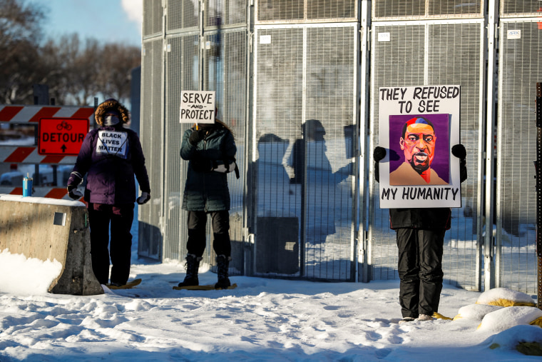 Image: Civil rights trial continues for three Minneapolis police officers in deadly Floyd arrest, in St. Paul