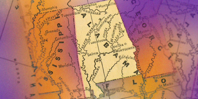 Photo illustration: Federal court deals a blow to Alabama GOP's racially gerrymandered maps