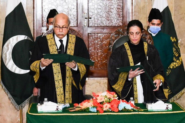 Pakistan appoints first female Supreme Court judge in Islamabad