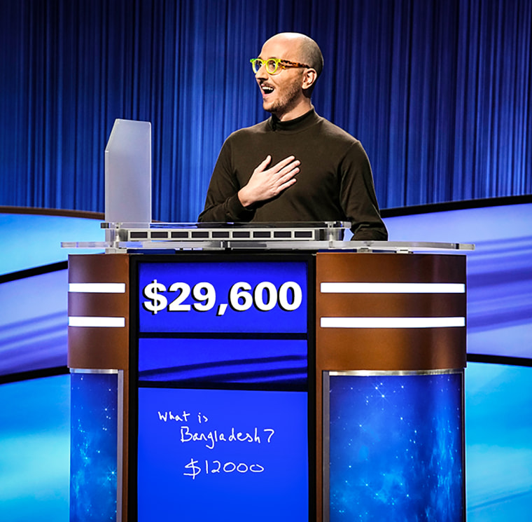 Rhone Talsma, a librarian from Chicago, finished in first place with a score of $29,600.