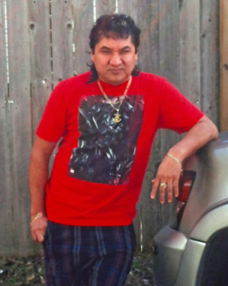 Houston police released this image in the search for Oscar Rosales, 51. 
