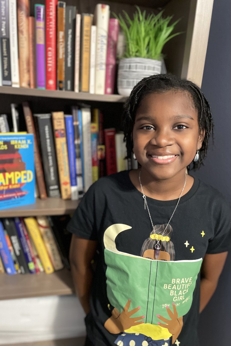 Kharia Pitts is one of the leaders of the Round Rock Black Students Book Club.