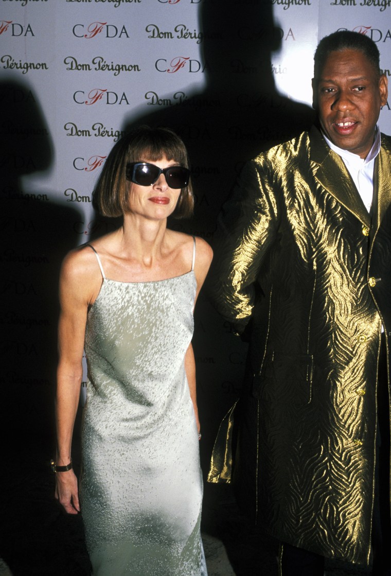 Anna Wintour and Andre Leon
