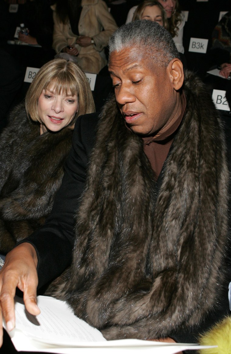 Anna Wintour Calls Death of Editor Andre Leon Talley “Immeasurable