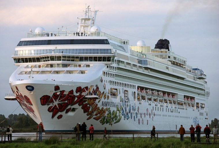 Imagen del "Norwegian Gem", uno de los barcos más importantes de la compañía Norwegian Cruise Line
