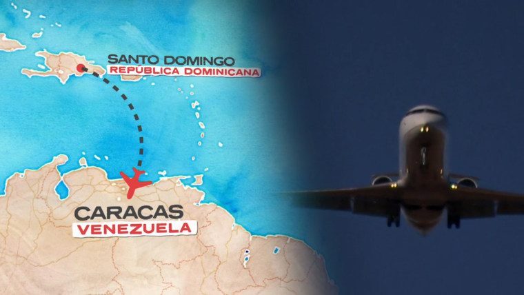 La conexión entre República Dominicana y Venezuela se produce con la aerolínea regional Avior, según varios deportados.