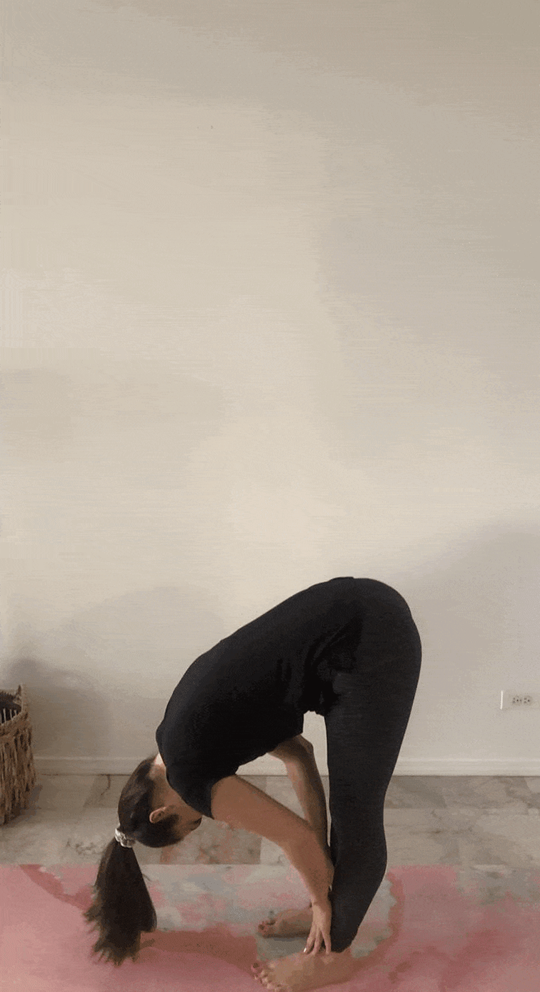 Yoga Upward Facing Dog GIF | GIFDB.com
