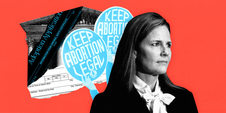 On Dec. 2, 2021, Justice Amy Coney Barrett asked if safe-haven laws and the option to put a baby up for adoption negate the need for abortion access.