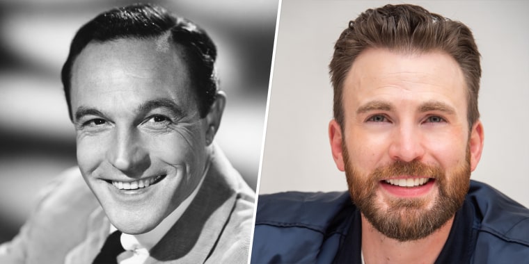 Chris Evans (right) is in talks to step into the shoes of Gene Kelly.