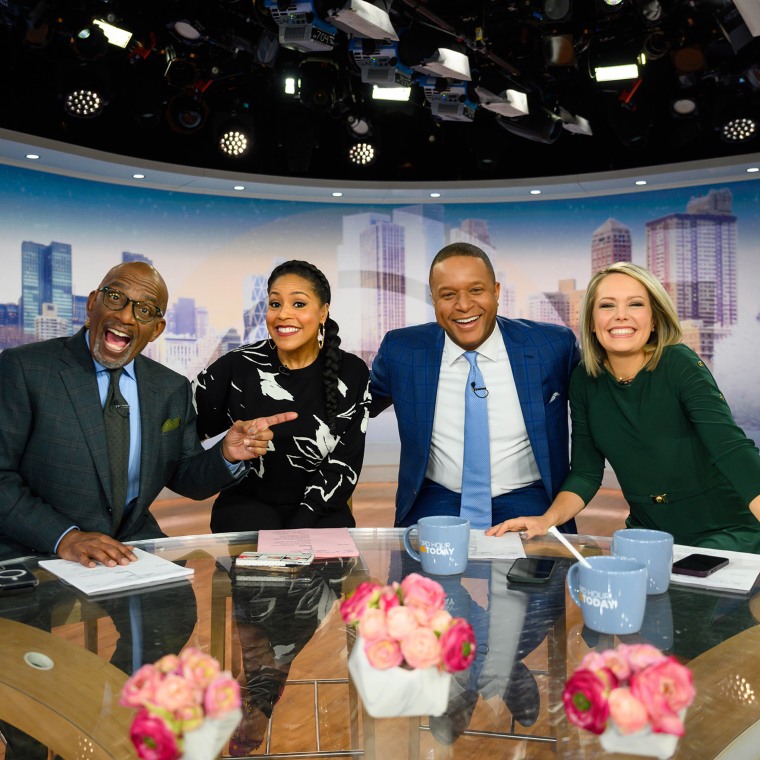 Al Roker, Sheinelle Jones and Craig Melvin were thrilled to welcome Dylan back.