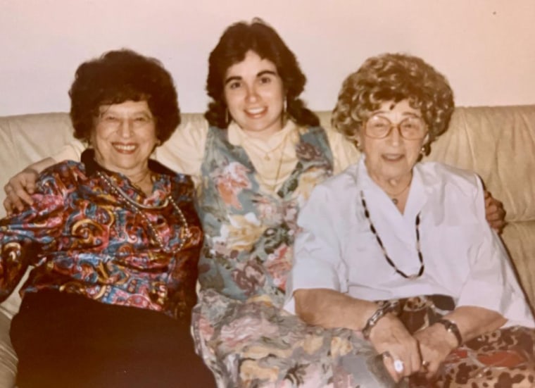 From left to right: Carla, to whom the letter was addressed, Jill Butler, and Ilse Loewenberg, who wrote the letter.