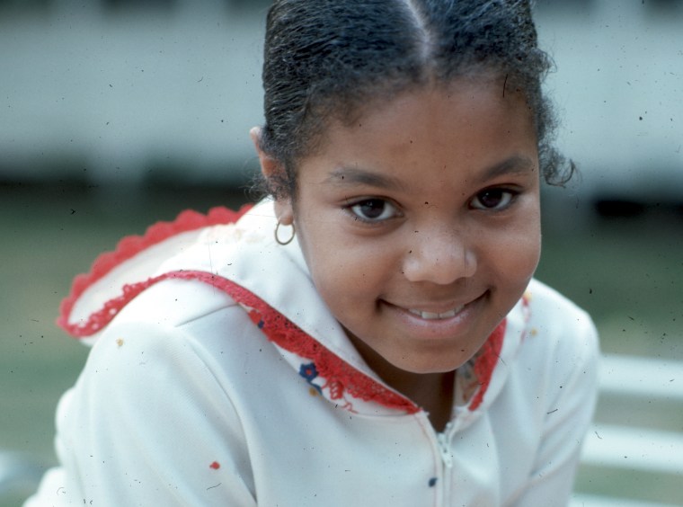 Janet Jackson Portrait Session At Home