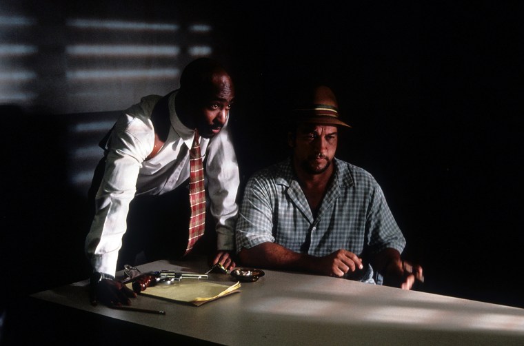 Tupac Shakur And James Belushi In 'Criminal Intent'