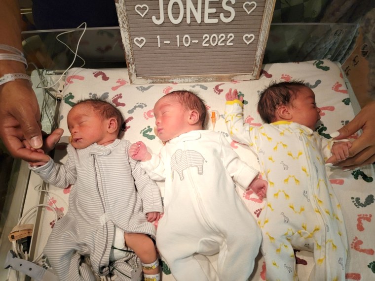 Linda Jones is determined to give her triplets breast milk.