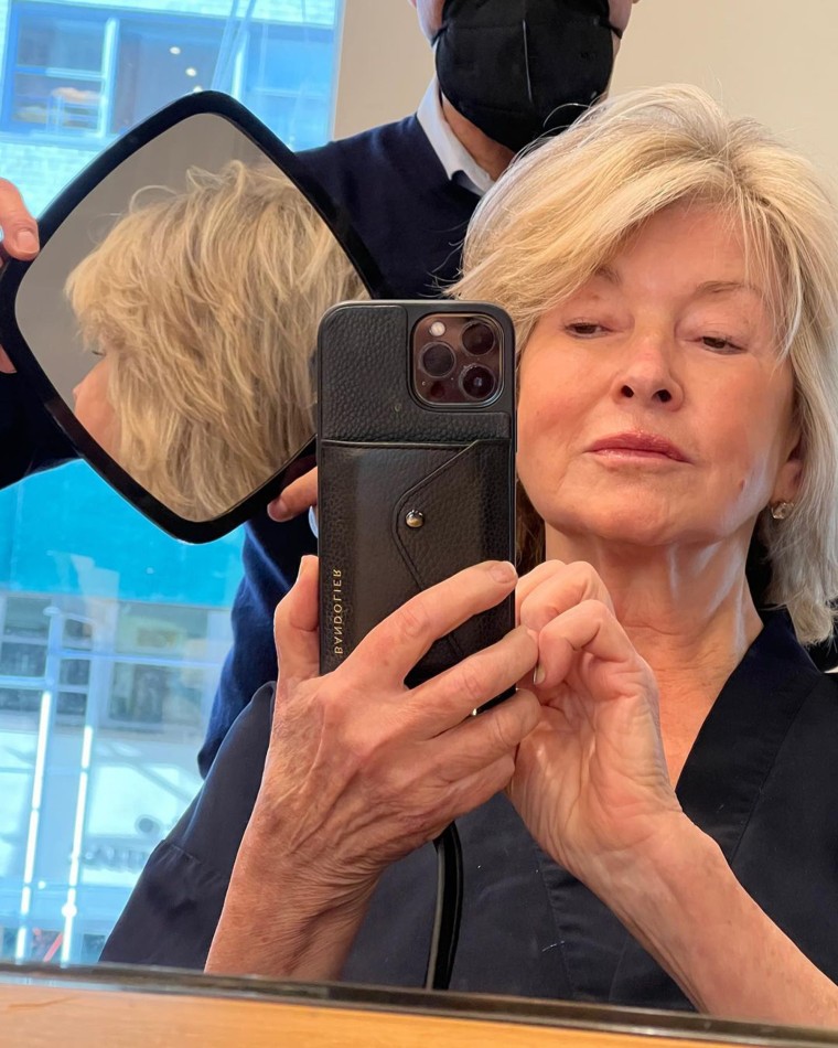 Martha Stewart Is All of Us at the Hair Salon in New Photos