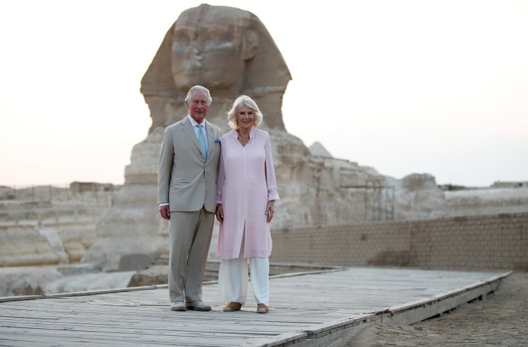 The Prince Of Wales And Duchess Of Cornwall Visit Egypt - Day 1