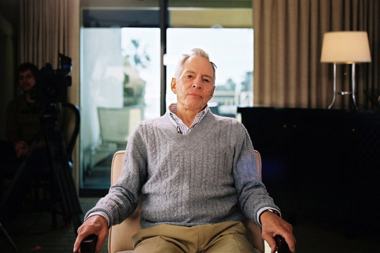 Robert Durst during the making of "The Jinx: The Life and Deaths of Robert Durst" on HBO.