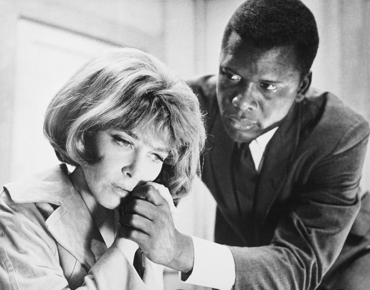 "In the Heat of the Night," starring Lee Grant and Sidney Poitier.