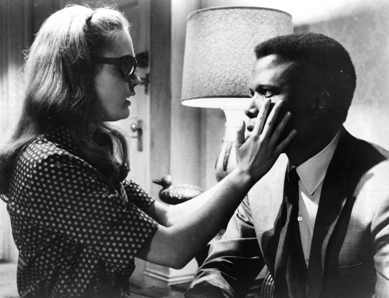 Elizabeth Hartman And Sidney Poitier In 'A Patch Of Blue'