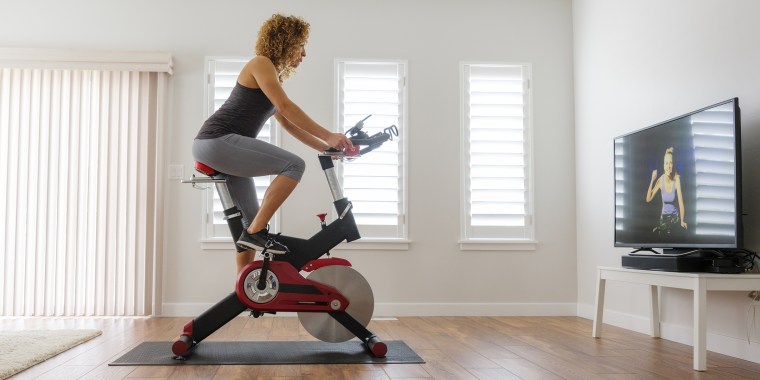 If you’re willing to forego some of the bells and whistles, like a screen on a spin bike, you can find more expensive pieces of equipment within your budget. 